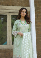Madame Embroidered Cotton Lawn Suit 2715 Women 3pcs