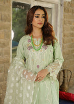 Madame Embroidered Cotton Lawn Suit 2715 Women 3pcs
