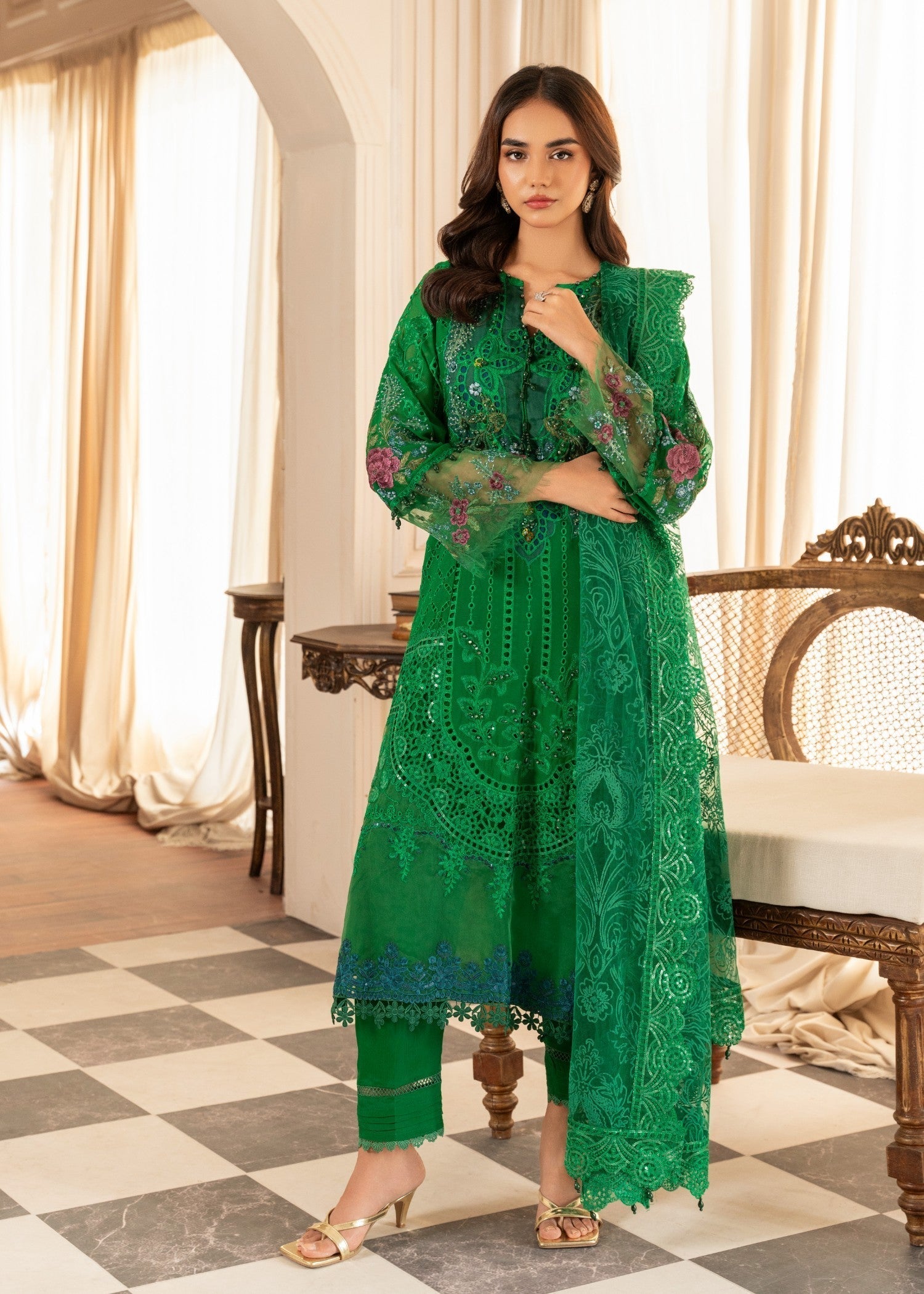 Malhaar ML AZL 24 AL 3994 G Women 3pcs