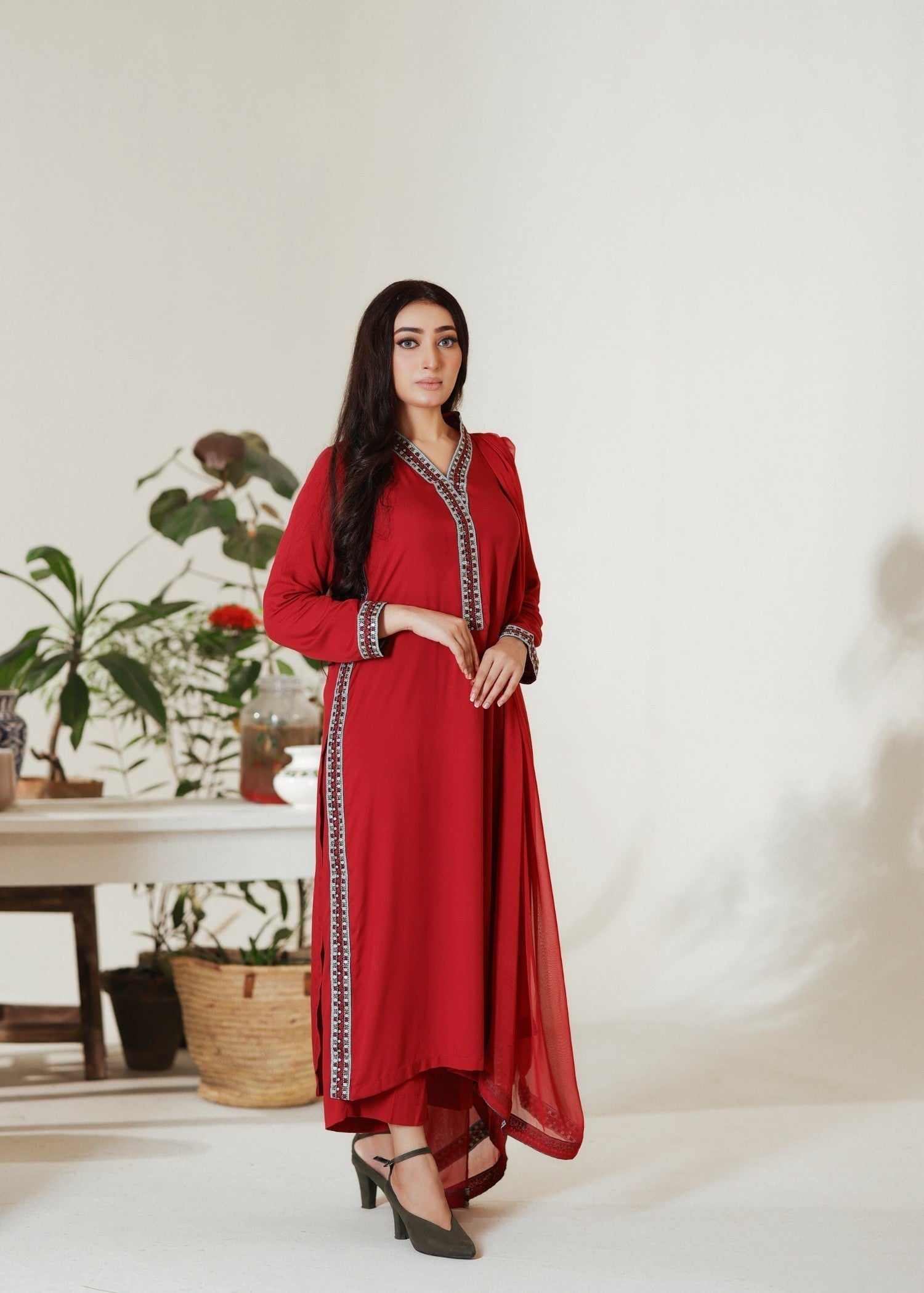 Deysia Crimson Comfort Women 2pcs
