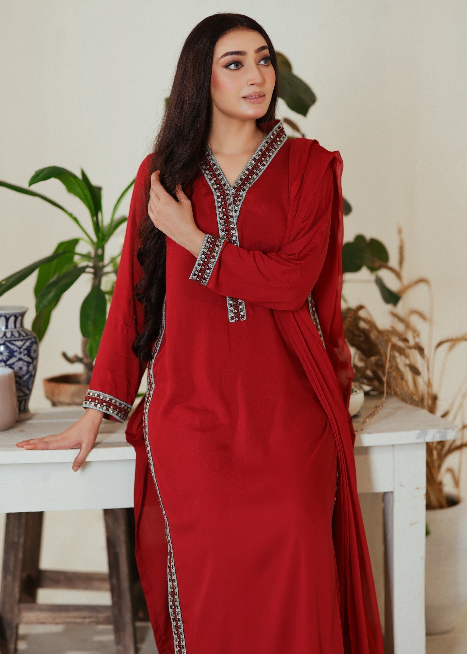 Deysia Crimson Comfort Women 2pcs