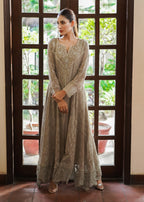 Mona Embroidery Floral Weaves beige Women 3pcs