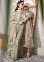 Rang-e-Haya Sifana (Mud Green) Women 4pcs