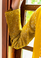 Mona Embroidery Artisan olive Women 3pcs