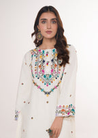 Sahibas By Mirza Morni white Women 2pcs