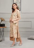 Hareem Fatima Mustard Radiance Women 2pcs