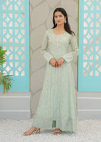 Mona Embroidery Artisan Flow Mint Green Women 3pcs