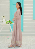 Mona Embroidery Ethereal Lace Lilac Women 3pcs