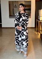 Ayesha B off white and black Women 2pcs