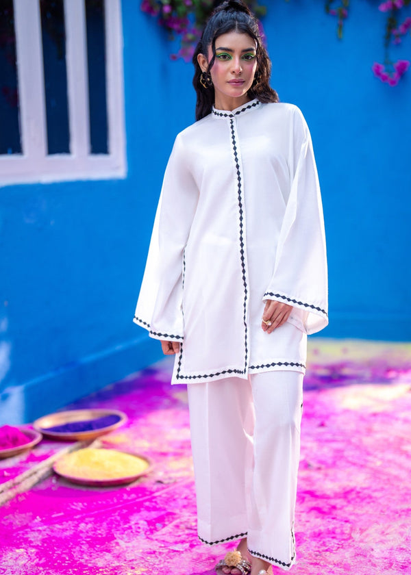Antara Attire White Women 2pcs