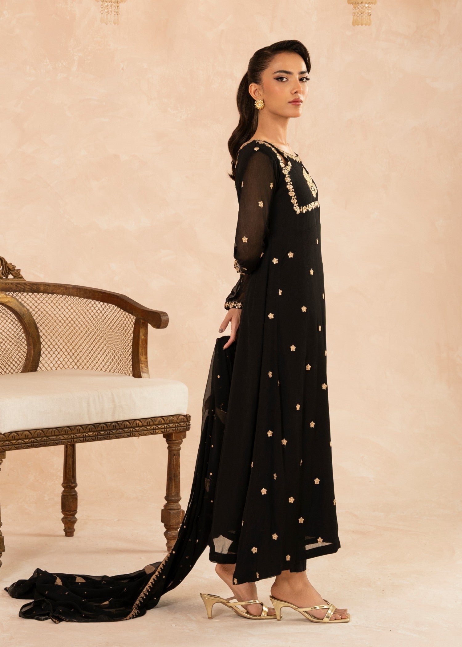 Agha Jaan PAYAL Women 3pcs