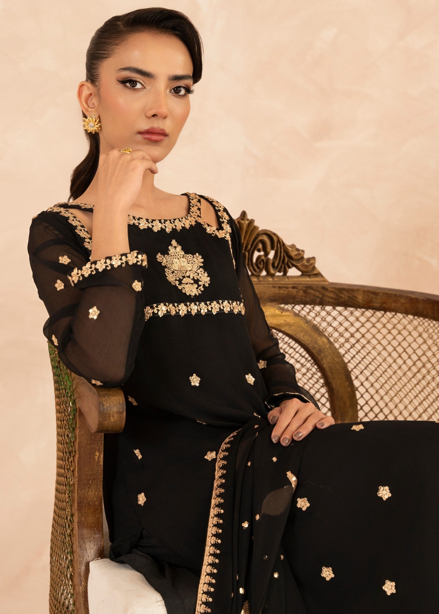 Agha Jaan PAYAL Women 3pcs