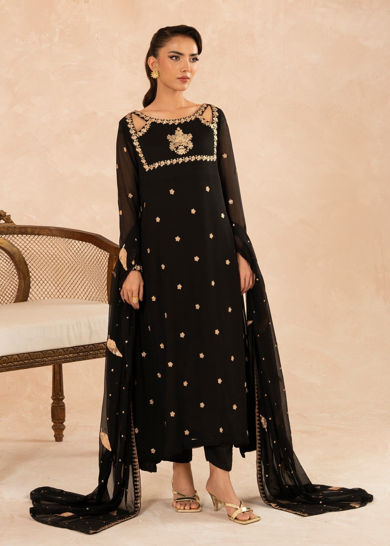 Agha Jaan PAYAL Women 3pcs