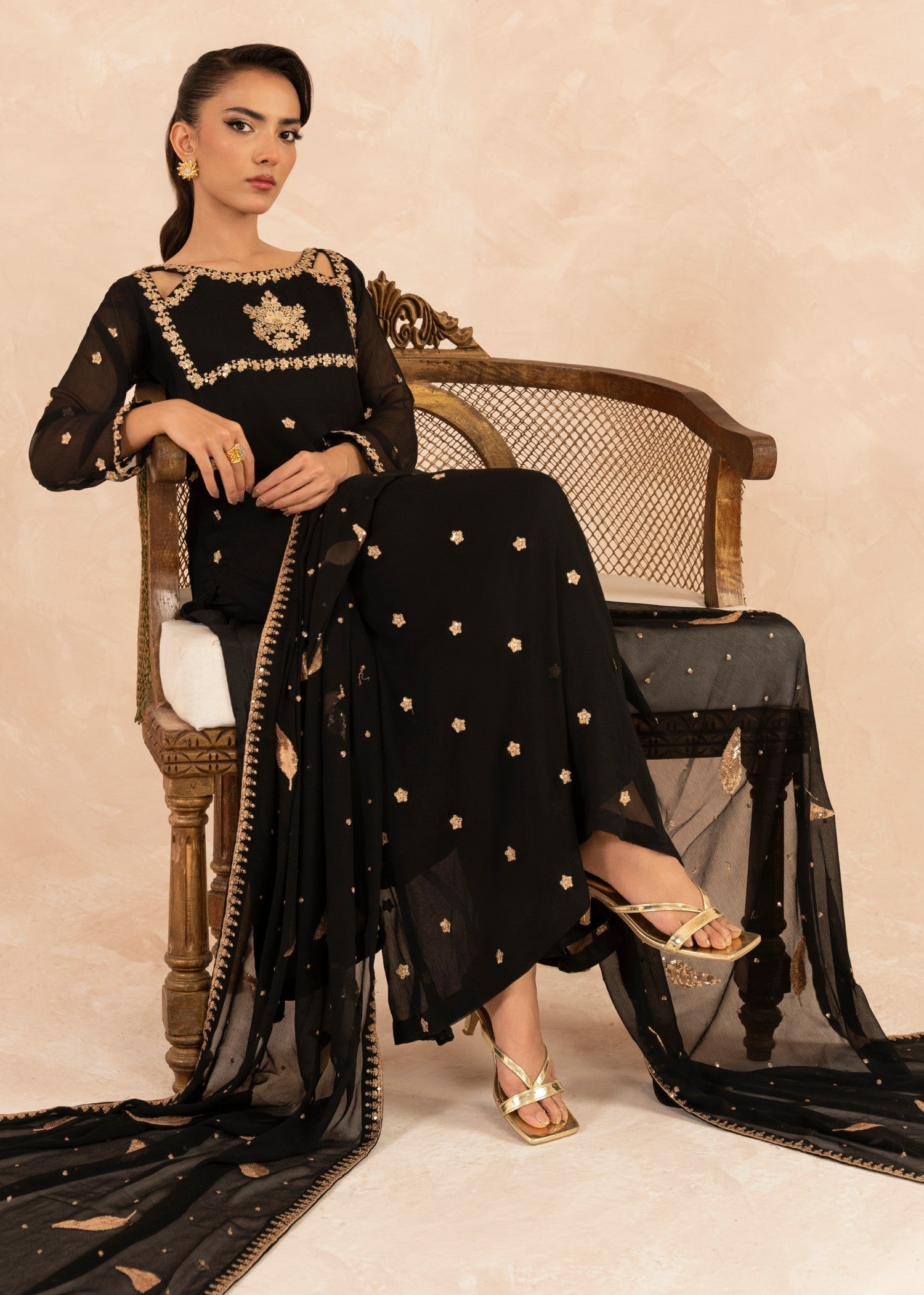 Agha Jaan PAYAL Women 3pcs