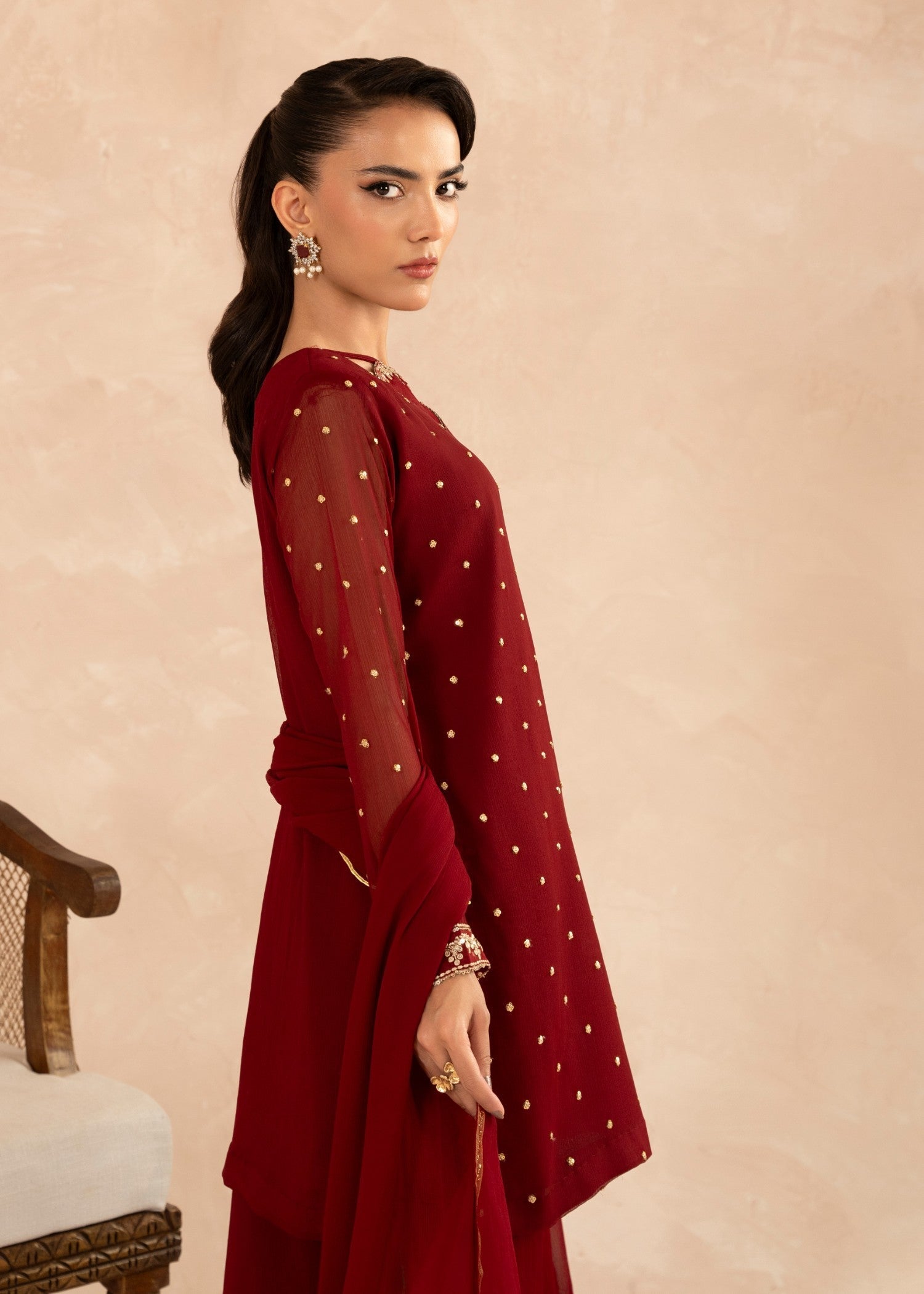 Agha Jaan HUNOON Women 3pcs