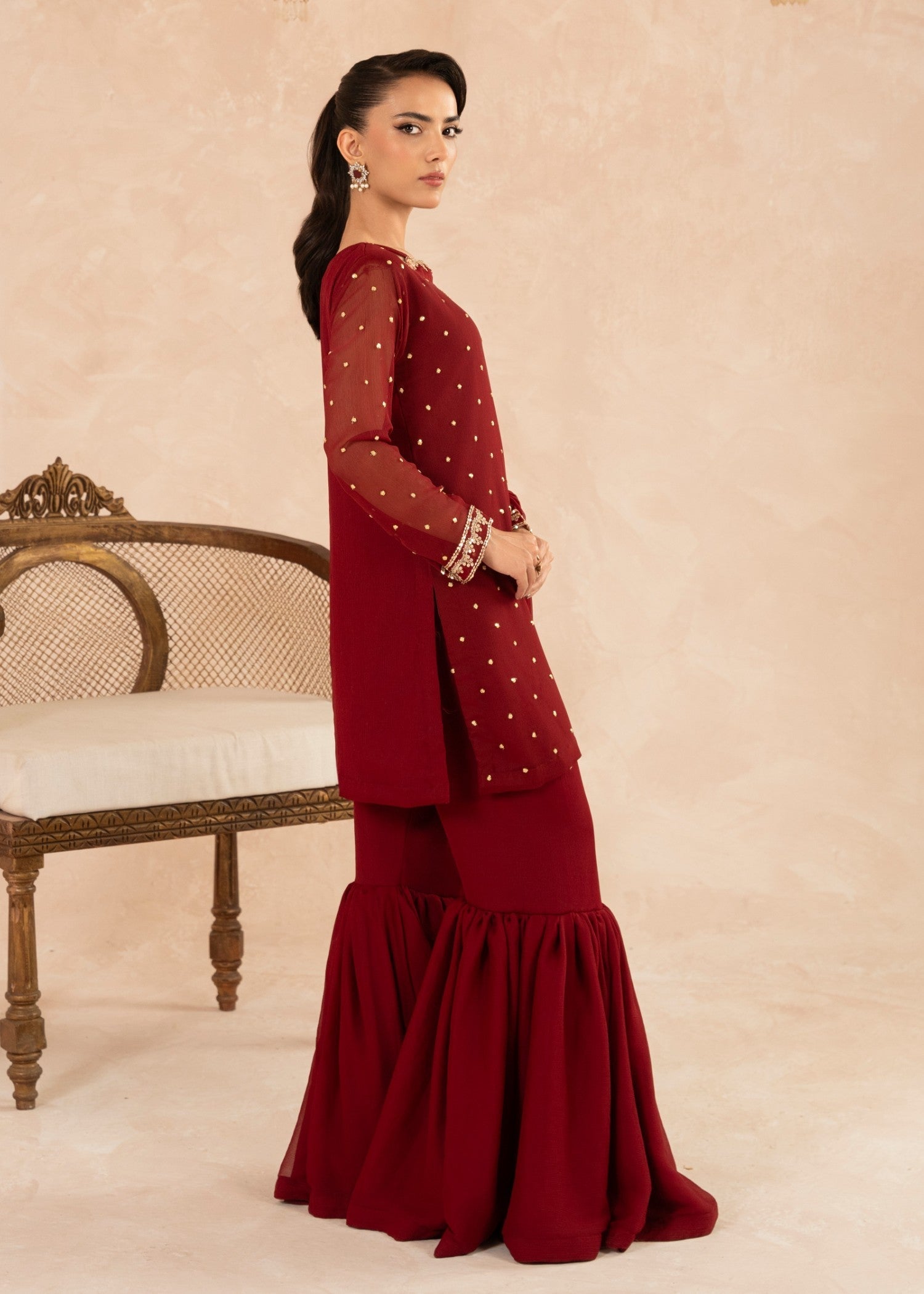 Agha Jaan HUNOON Women 3pcs