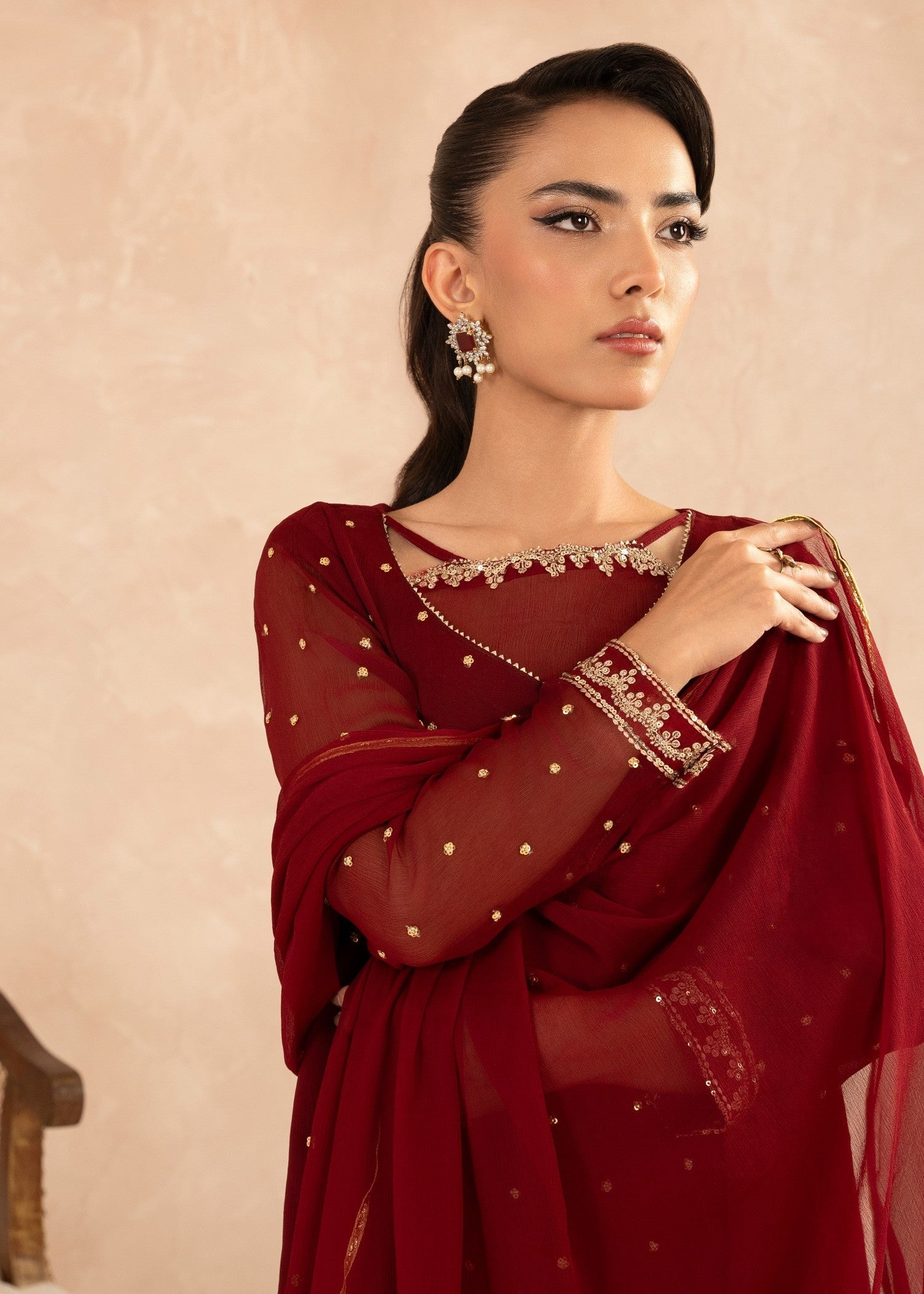 Agha Jaan HUNOON Women 3pcs