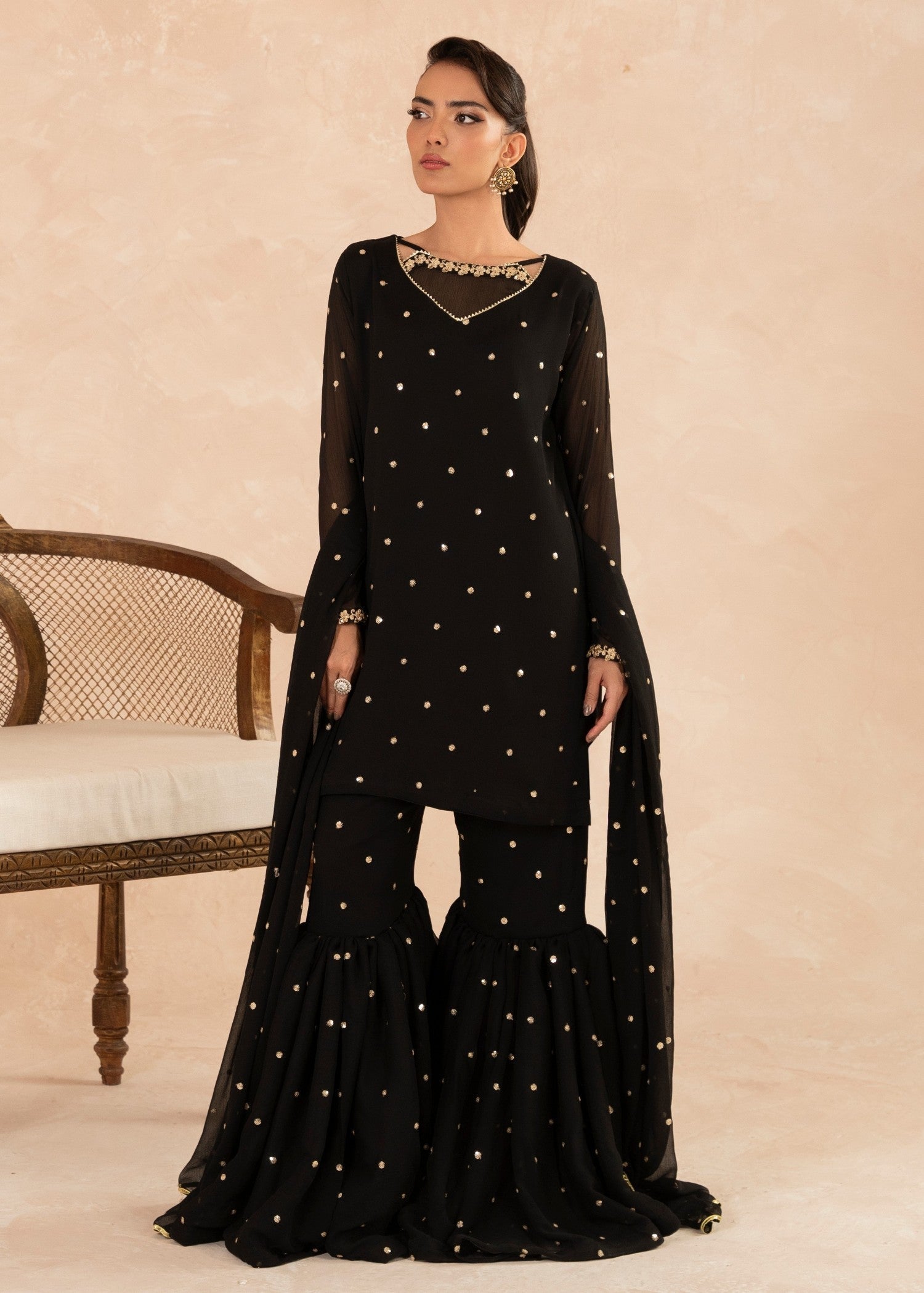 Agha Jaan HUSNA Women 3pcs