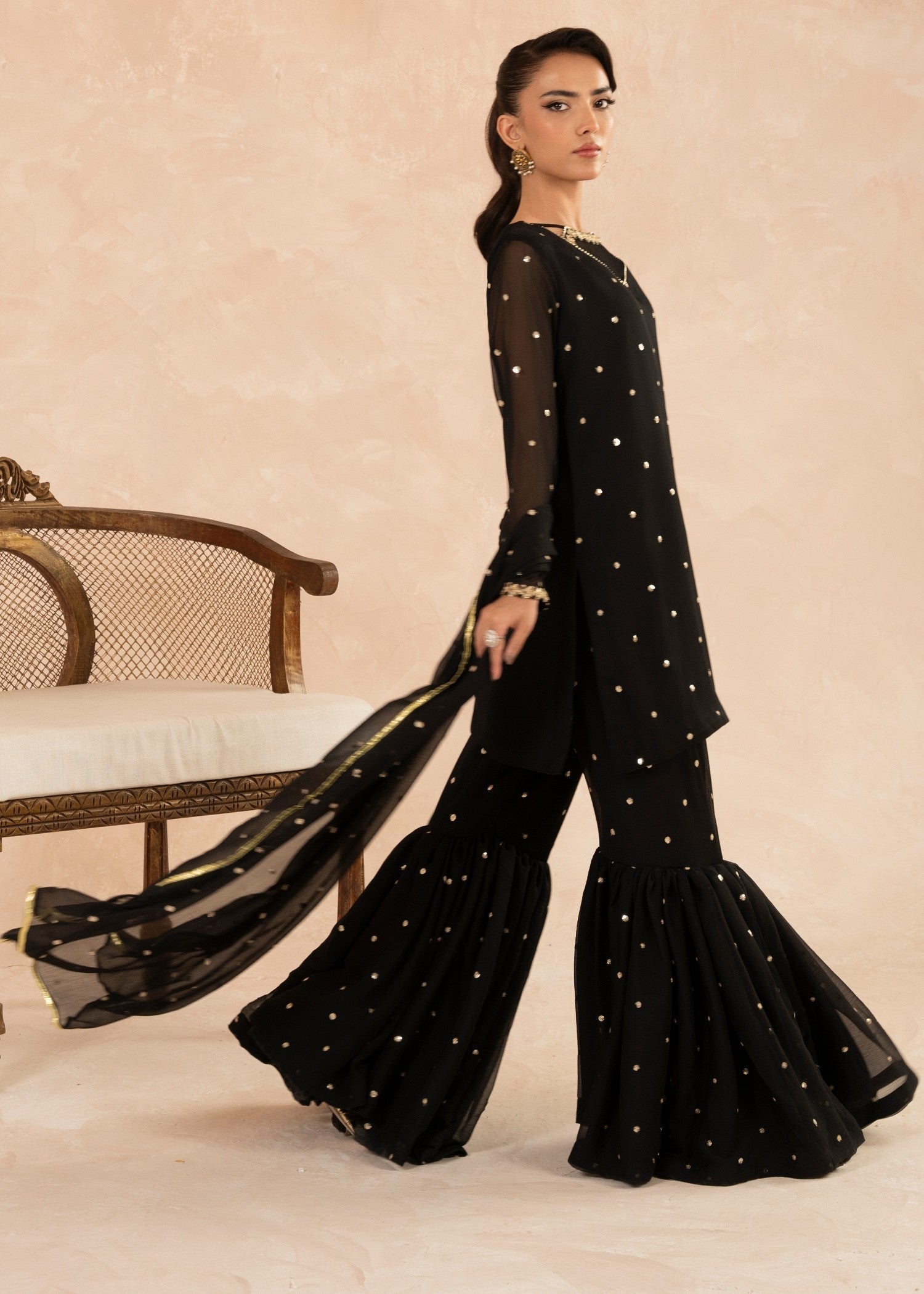 Agha Jaan HUSNA Women 3pcs