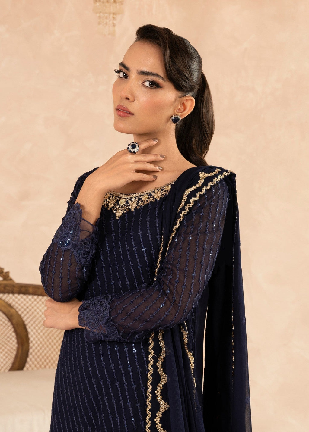 Agha Jaan GHAZAL Women 3pcs