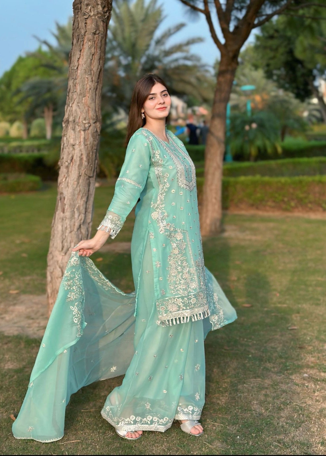 Rangoon Clothing Gulerana Sky Women 3pcs