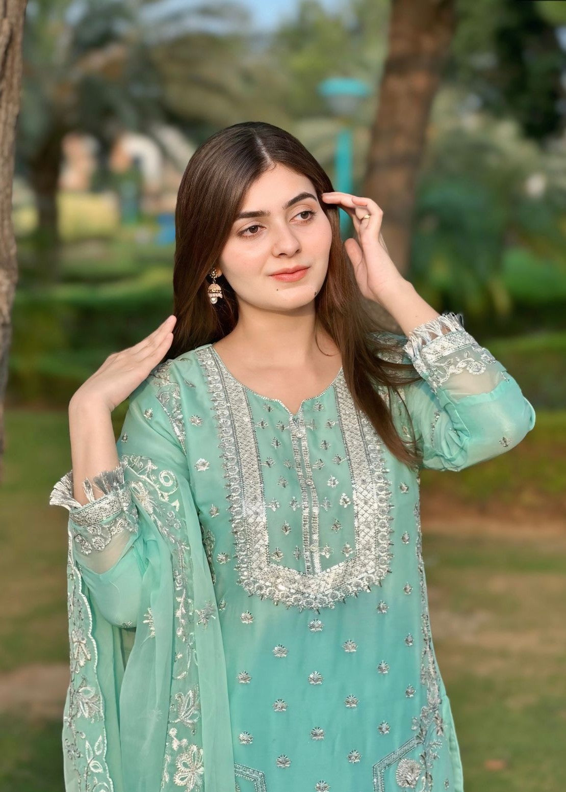 Rangoon Clothing Gulerana Sky Women 3pcs