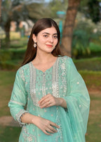 Rangoon Clothing Gulerana Sky Women 3pcs