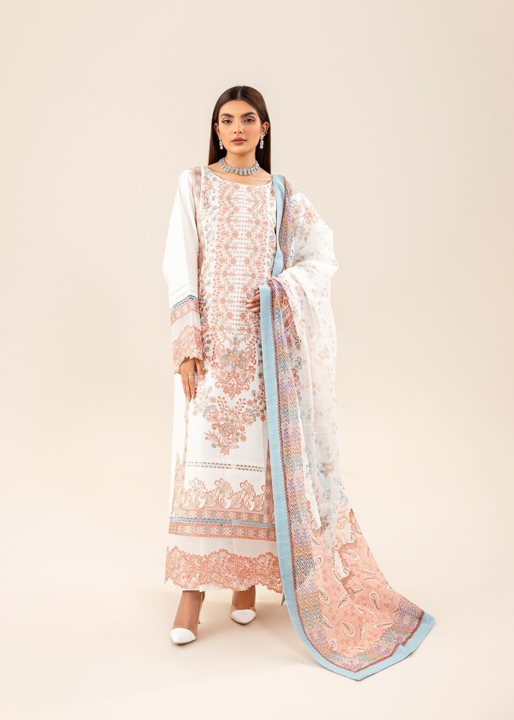 Ruby Suleiman IRONY OF WHITE Women 3pcs