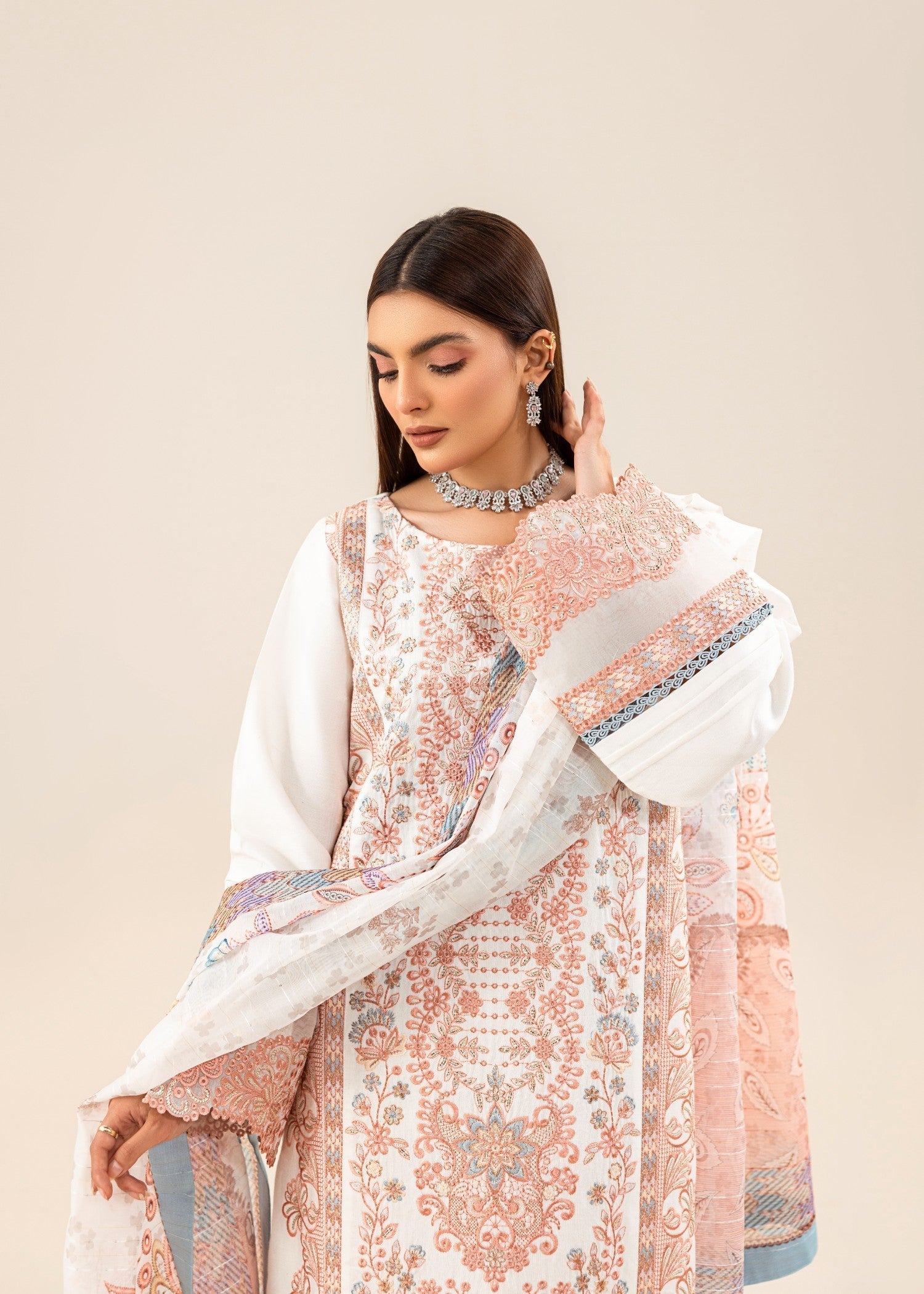 Ruby Suleiman IRONY OF WHITE Women 3pcs