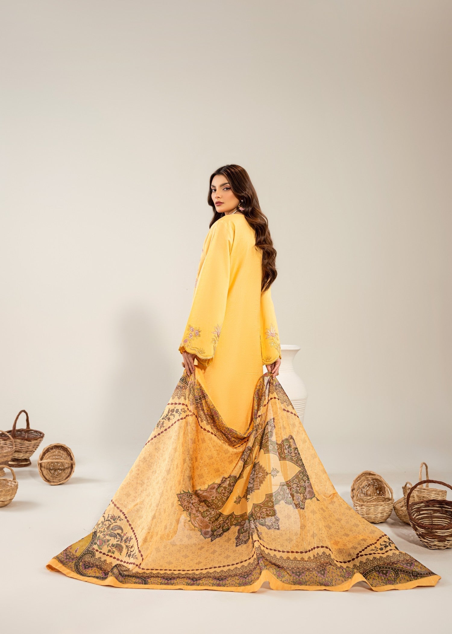 Ruby Suleiman BUMBLE BEE ORANGE Women 3pcs