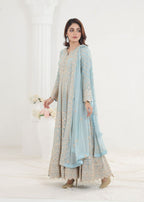 Ayesha Closet Jahanara Sky Blue Women 3pcs