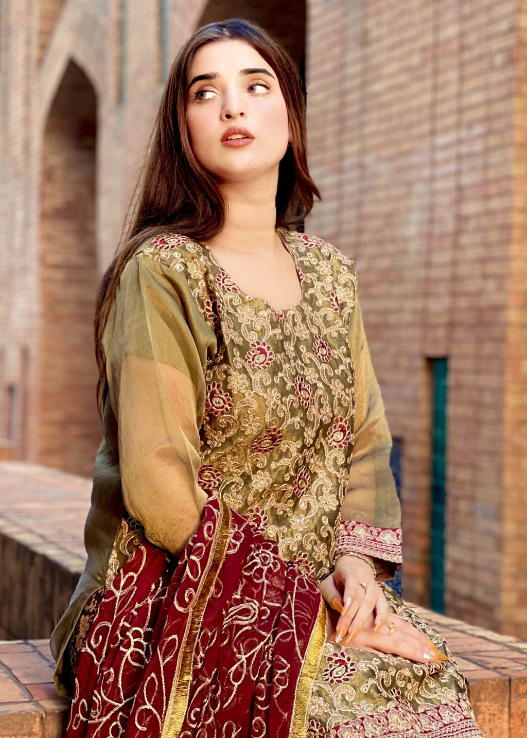 Four Season Boutique INDIAN MESORI Women 3pcs