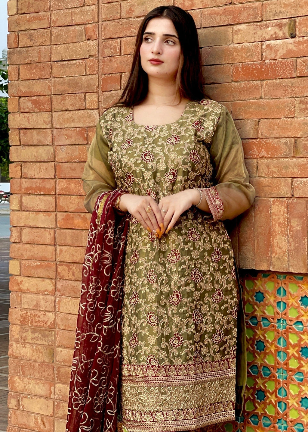 Four Season Boutique INDIAN MESORI Women 3pcs