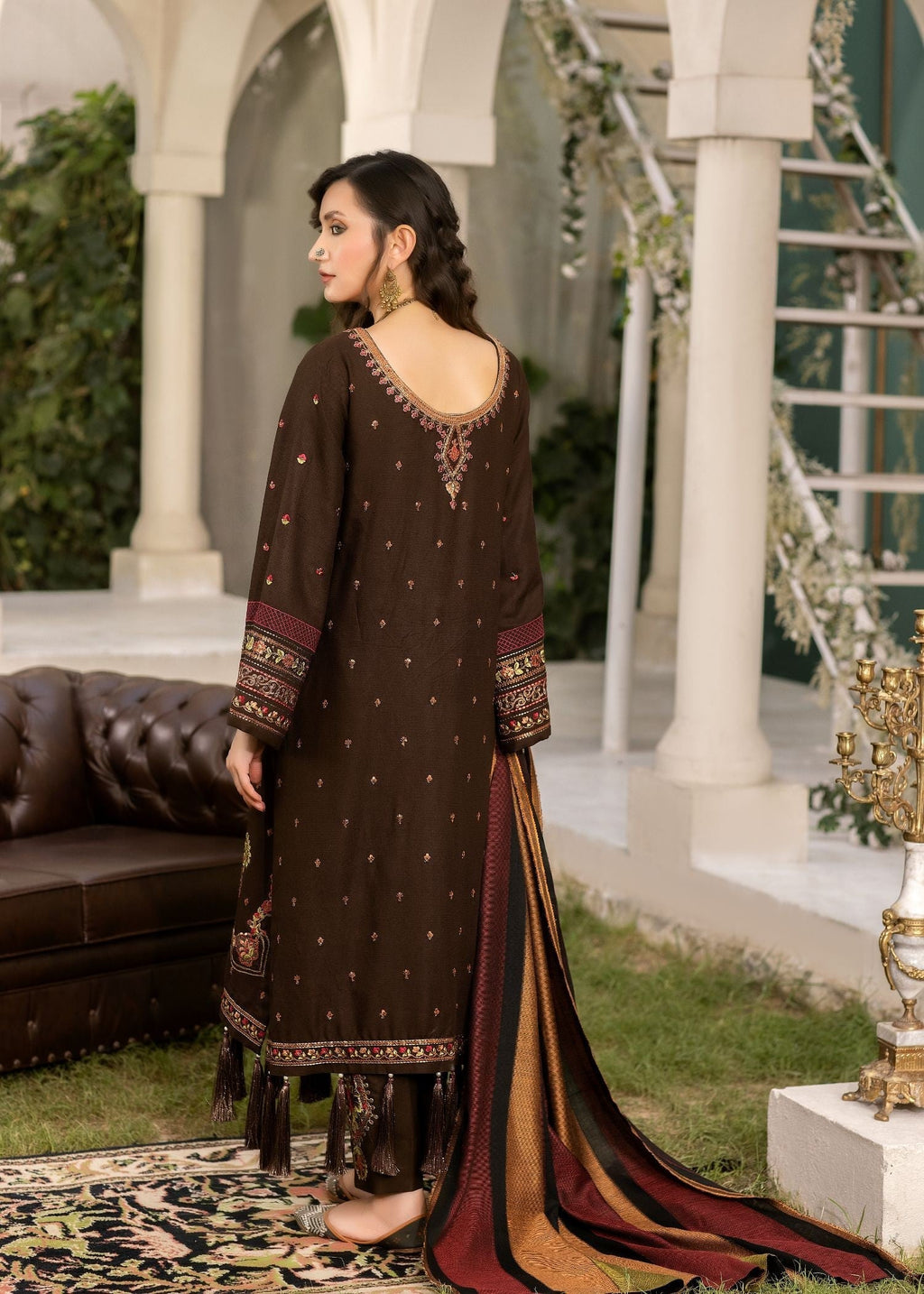 Meem Designs BROWN (LINEN) Women 3pcs