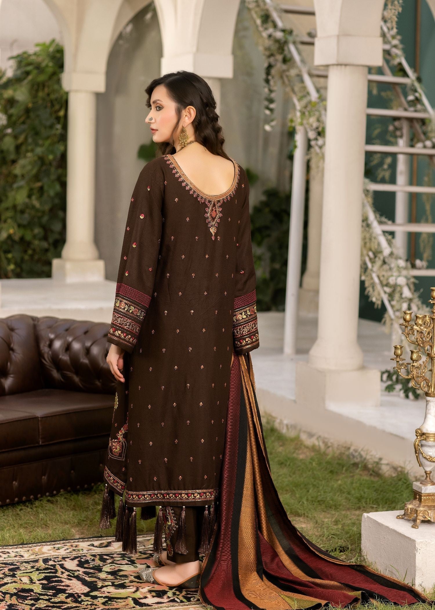 Meem Designs BROWN (LINEN) Women 3pcs