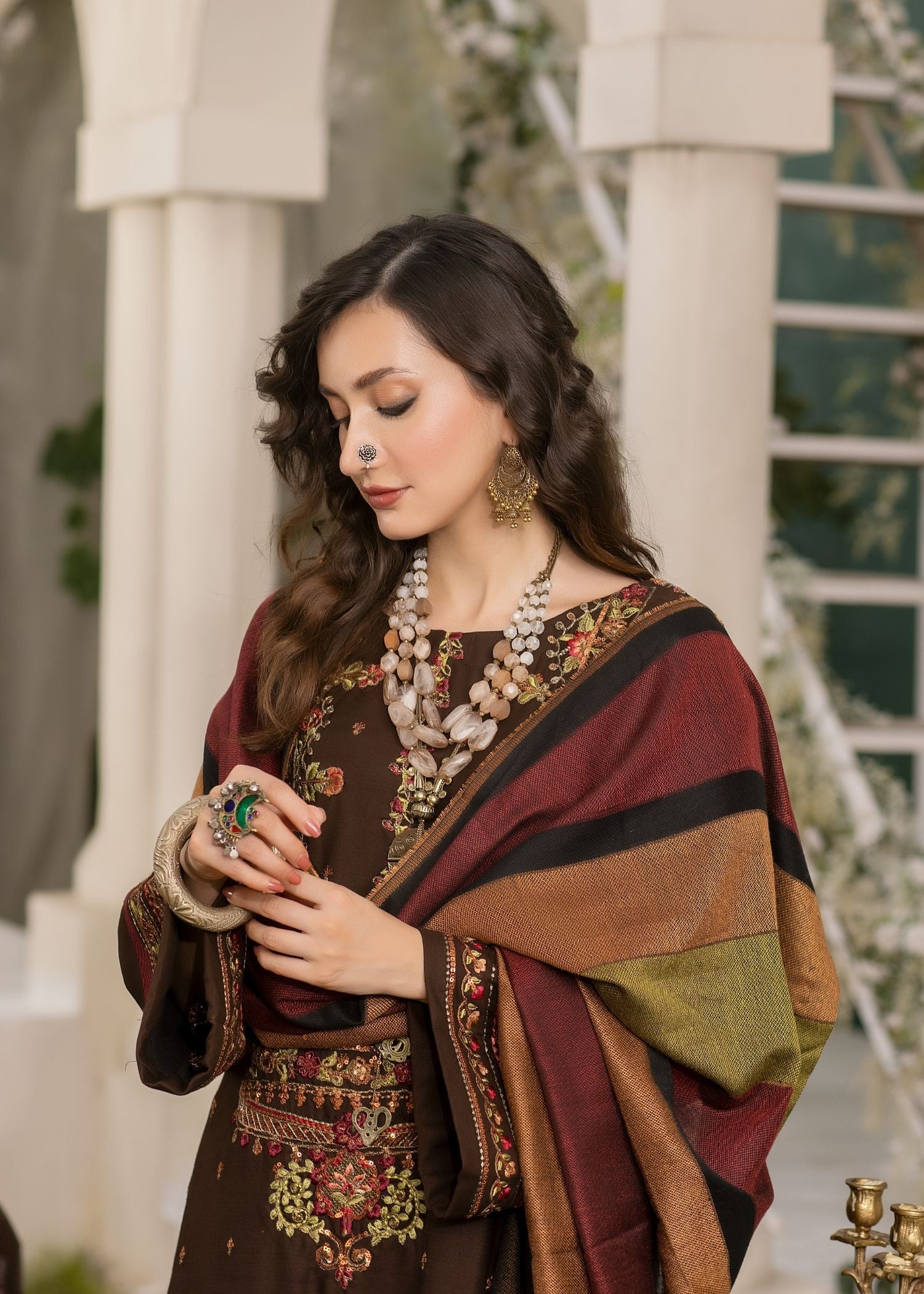 Meem Designs BROWN (LINEN) Women 3pcs