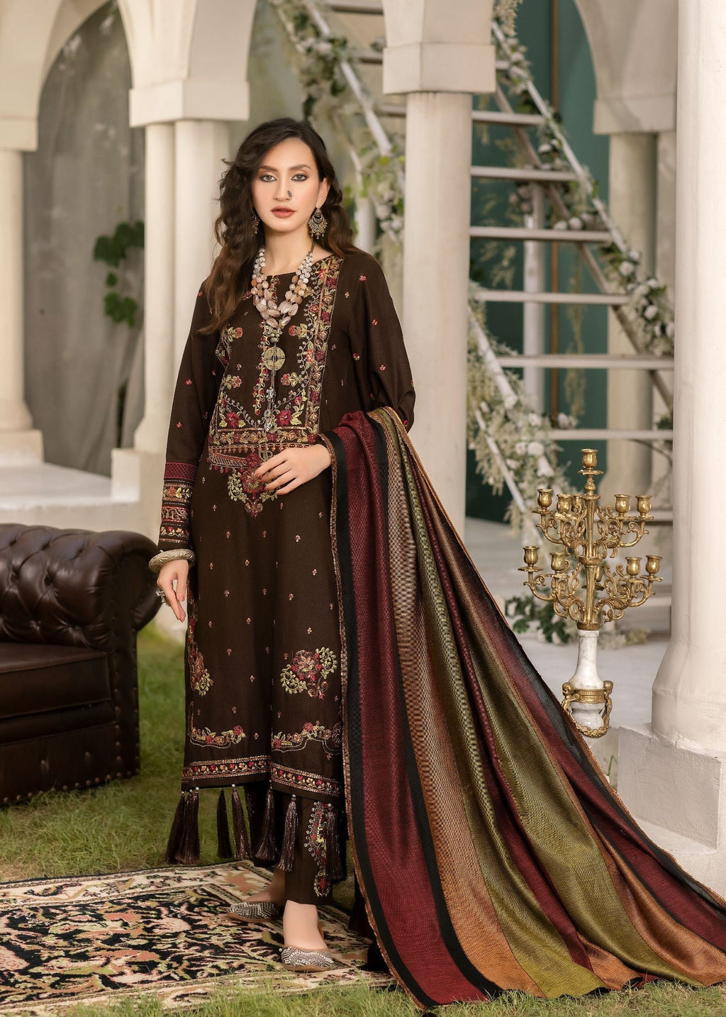 Meem Designs BROWN (LINEN) Women 3pcs