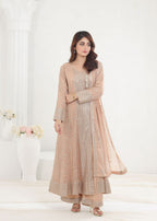 Ayesha Closet Lalazaar Peach Women 3pcs