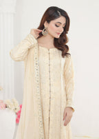 Ayesha Closet Mehnaaz Creamy Vogue Women 3pcs