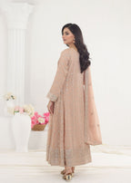 Ayesha Closet Mehnaaz Pastel Pink Women 3pcs
