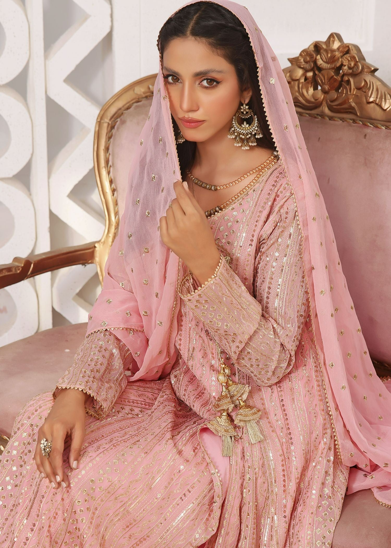 Ayesha Closet Zulaikha Pink Softness Women 3pcs