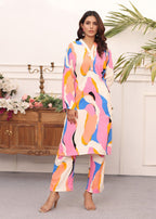 Rangeen Printed Colorburst Women 2pcs