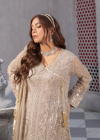 Mona Embroidery Melanie Beige Women 3pcs