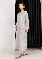 Sahibas By Mirza Gulnaaz Gray Women 2pcs
