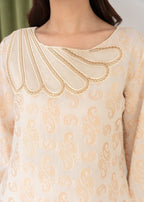Sahibas By Mirza Gulnaaz White Women 2pcs