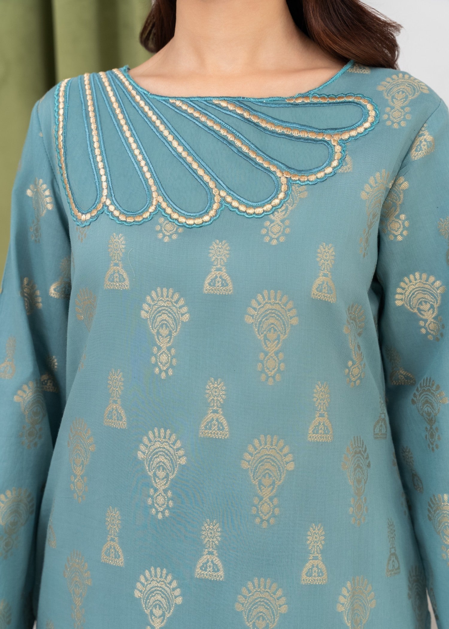 Sahibas By Mirza Gulnaaz Blue Women 2pcs