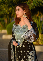 Inaaya Fashion Maahiya Black Women 3pcs