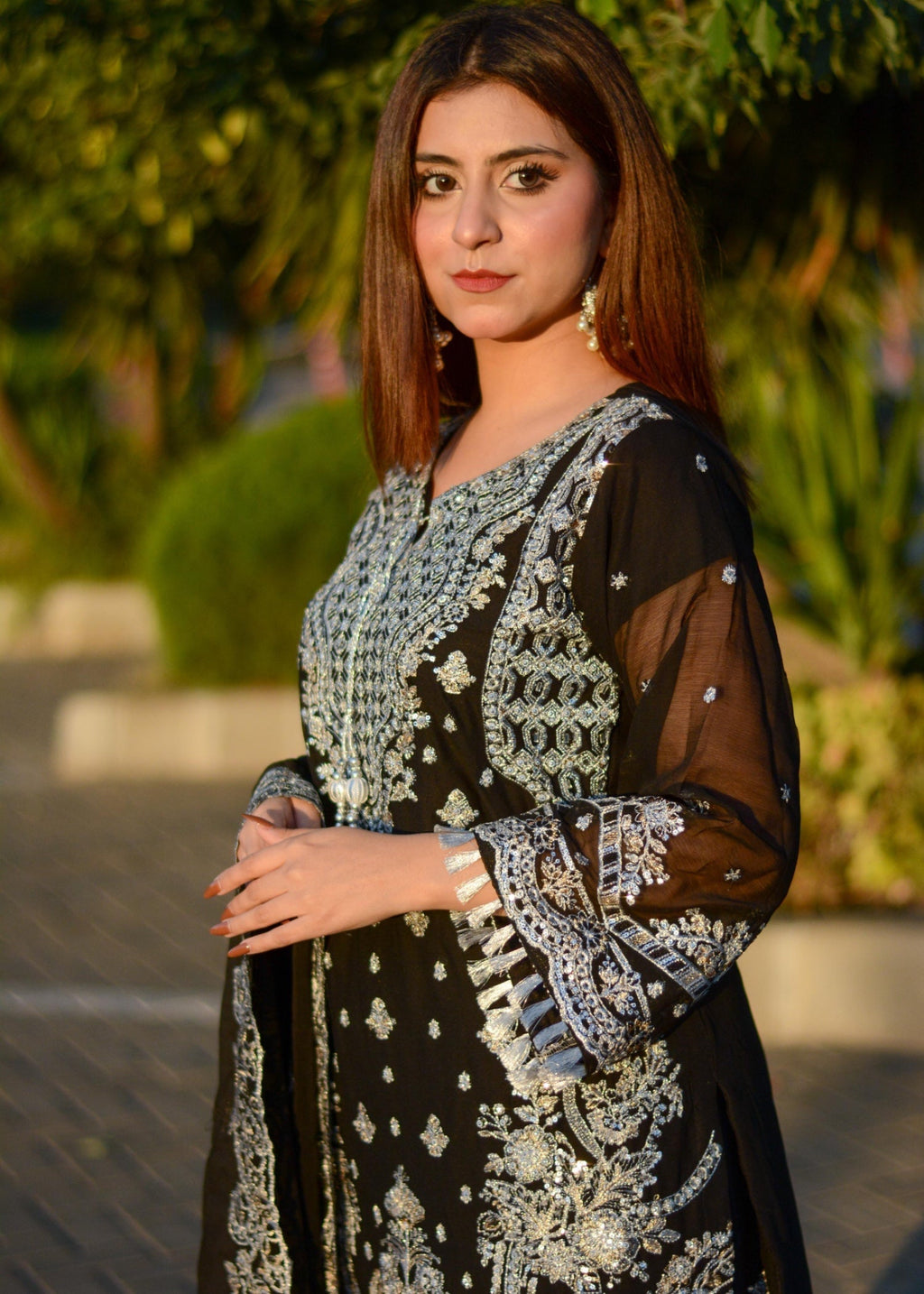 Inaaya Fashion Maahiya Black Women 3pcs