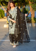 Inaaya Fashion Maahiya Black Women 3pcs