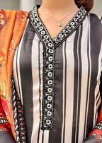 Ayesha B (lines) Women 3pcs